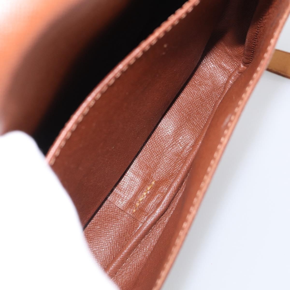 Louis Vuitton Cartouchiere Monogram Canvas, Brown, Canvas, Handbag