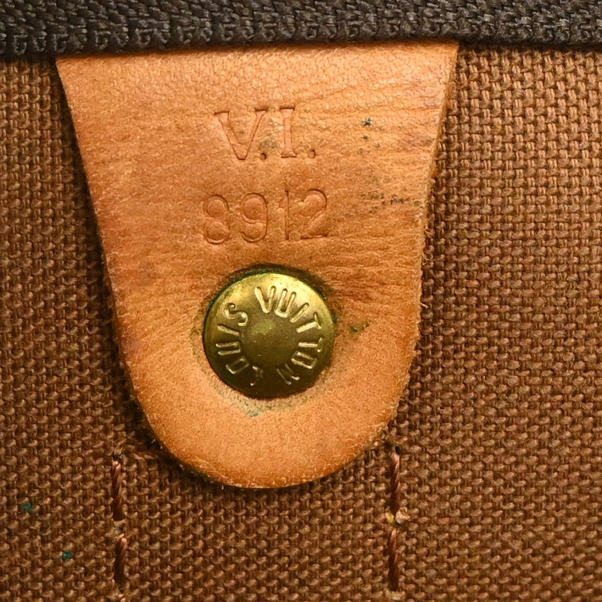 Louis Vuitton Keepall Monogram Canvas, Brown, Canvas, Travel Bag