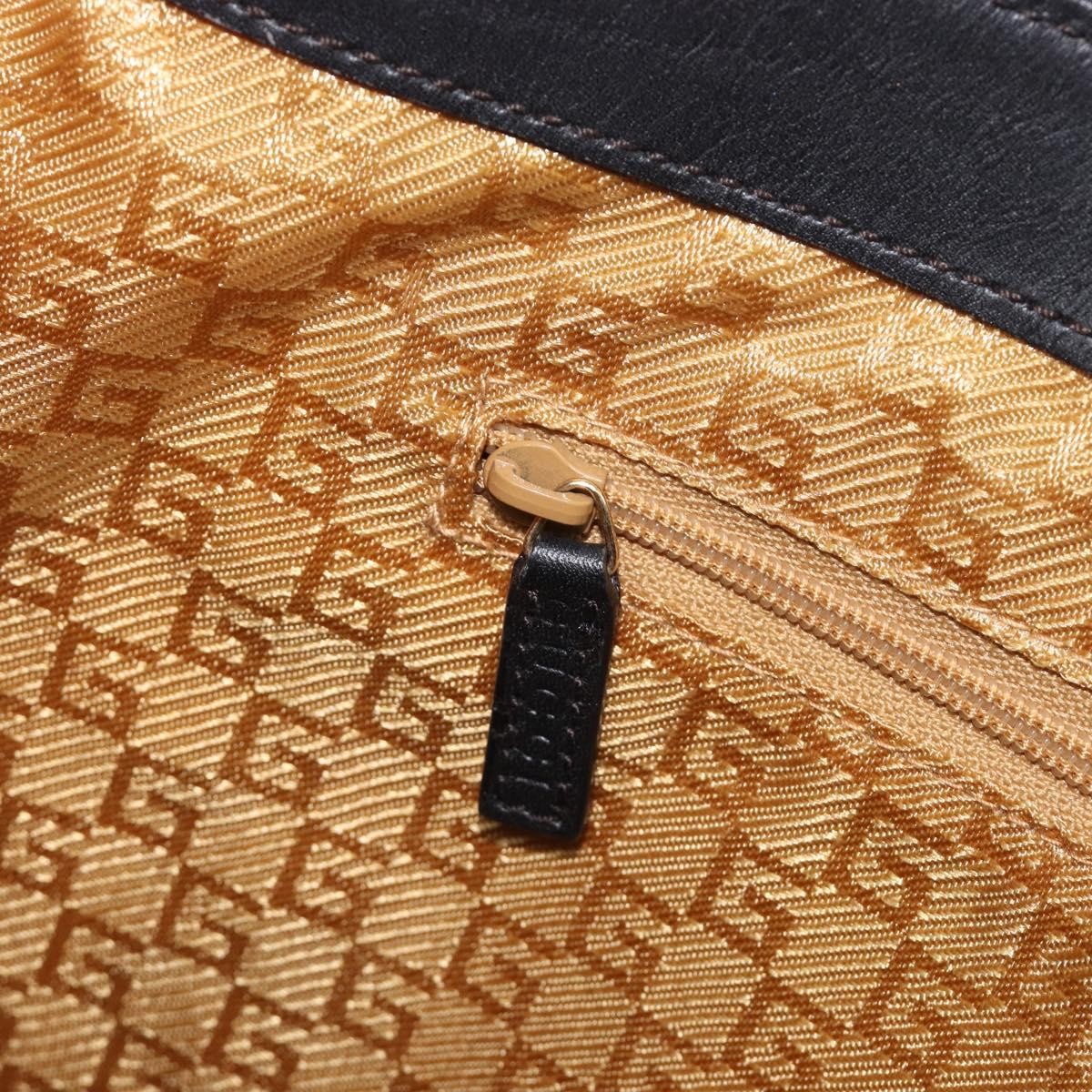 Gucci Shoulder Leather, Brown, Suede, Shoulder Bag