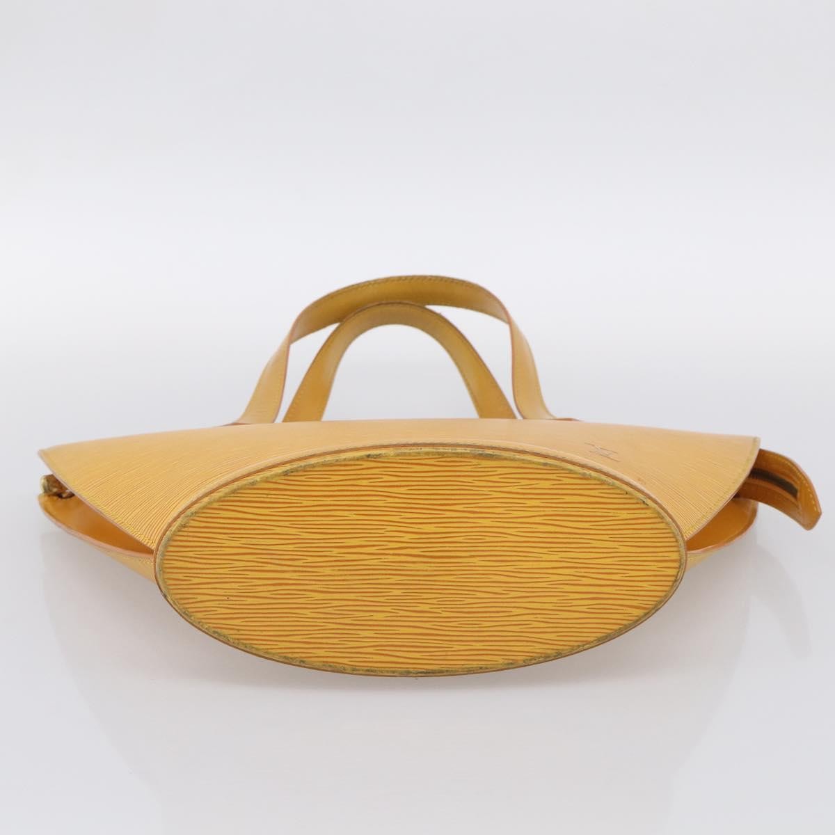 Louis Vuitton Saint Jacques Epi Leather, Yellow, Leather, Handbag