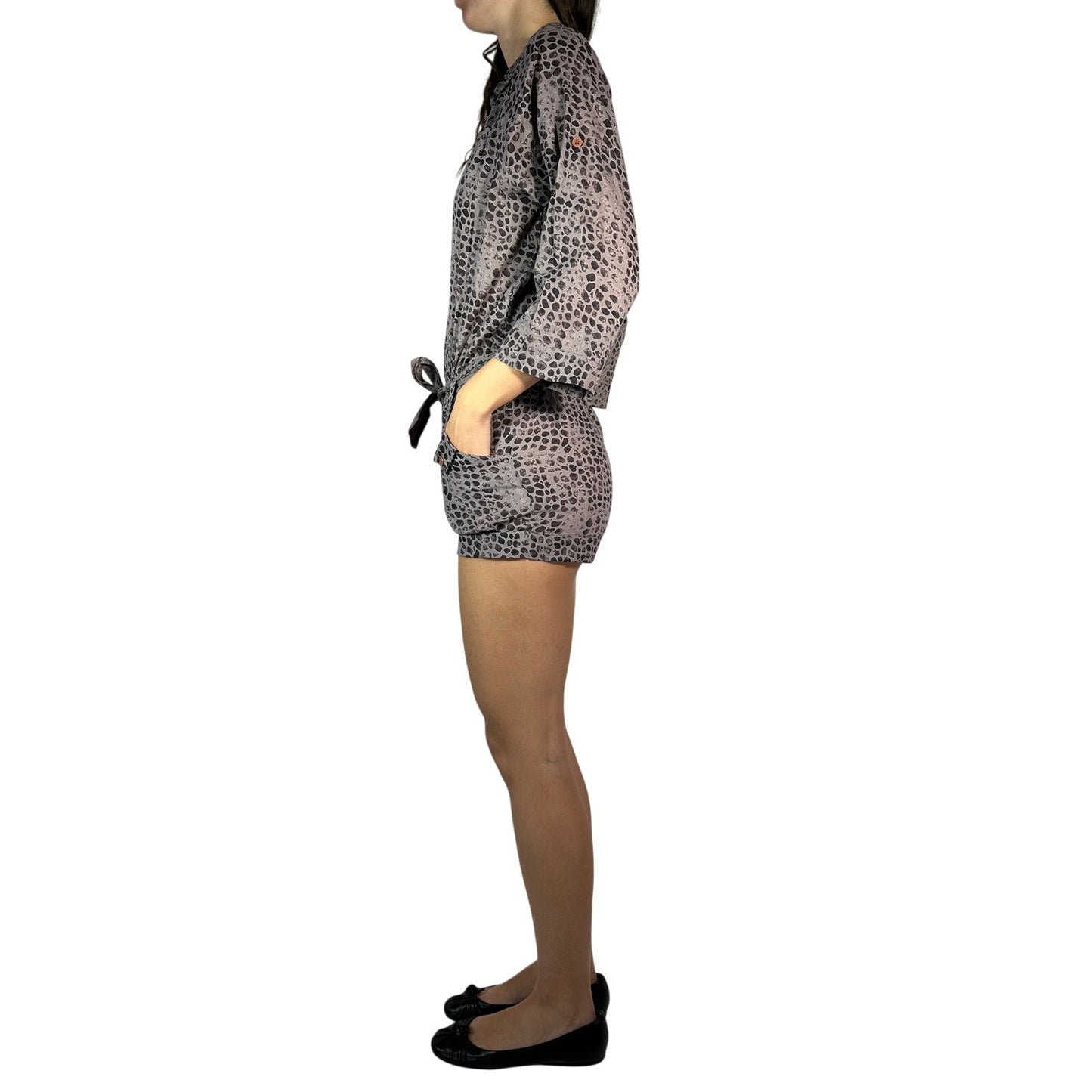 Maje Printed Romper