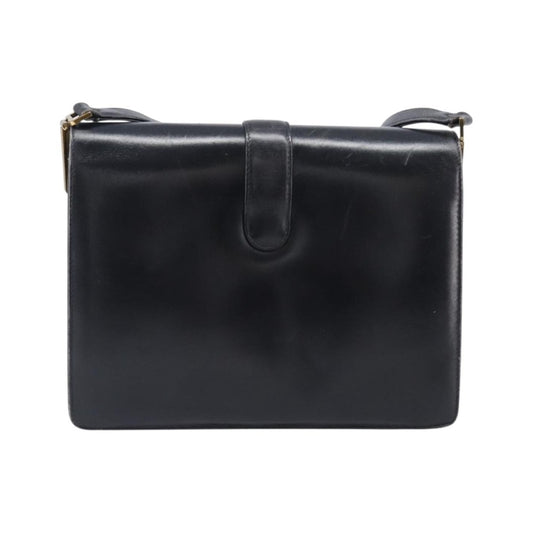 Celine Horse Carriage Leather, Black, Leather, Shoulder Bag