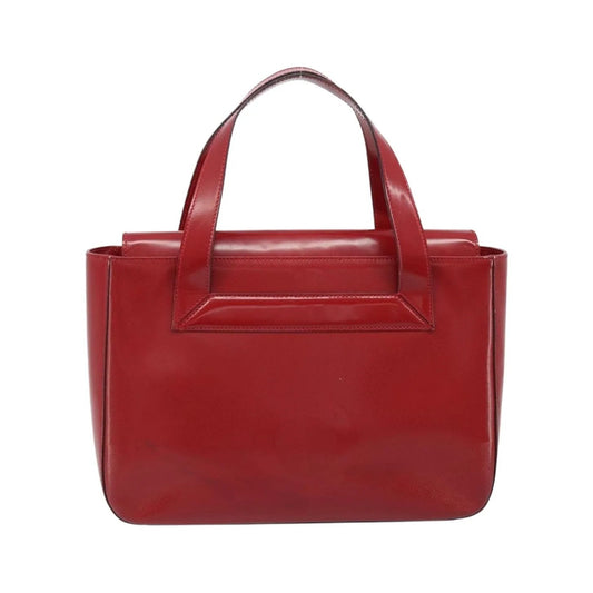 Celine vintage Leather, Red, Leather, Handbag