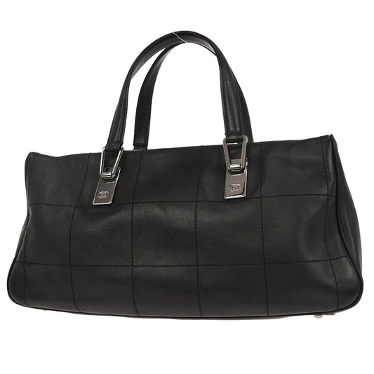 Chanel Square Stitch CC Boston Bag - Brandsamsara