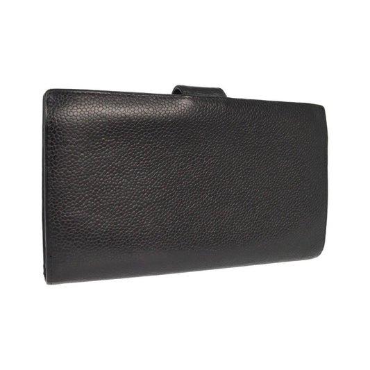 Chanel Timeless CC French Caviar, Black, Leather, Wallet