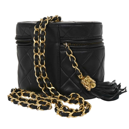 Chanel Vintage Box Zip Tassel Bag - Brandsamsara