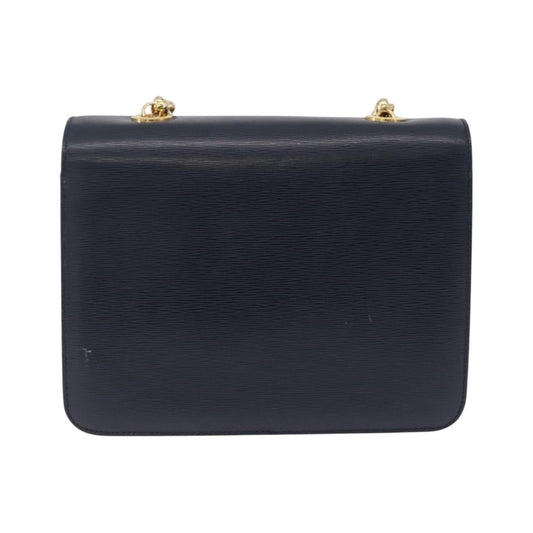 Chloe shoulder bag Leather, Navy, Leather, Shoulder Bag