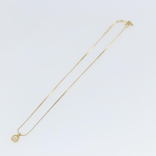 Christian Dior CD Round Pendant Necklace - Brandsamsara
