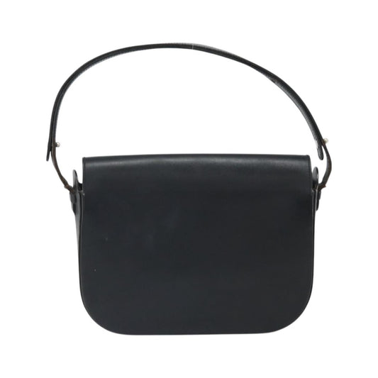 Christian Dior Shoulder Leather, Black, Leather, Shoulder Bag