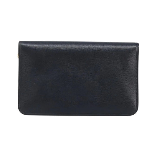 Christian Dior Vintage Honeycomb chain Canvas, Black, Canvas, Shoulder Bag
