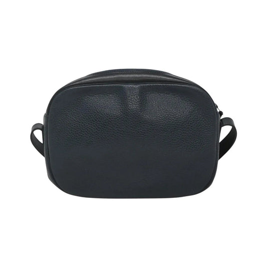 Christian Dior Vintage Leather, Navy, Leather, Shoulder Bag