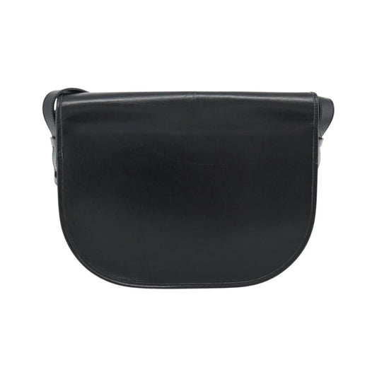 Christian Dior Vintage Leather, Black, Leather, Shoulder Bag