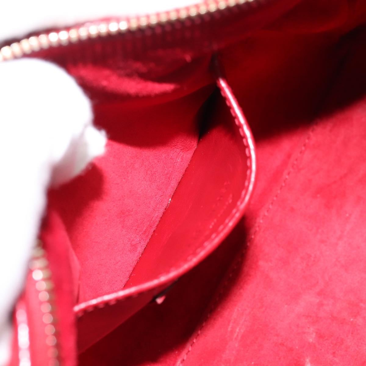 Saint Laurent Classic Baby Duffle Leather, Red, Leather, Handbag
