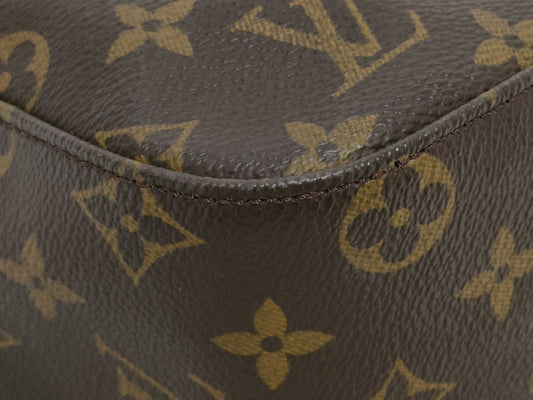 Louis Vuitton Monogram Looping Handbag Monogram Canvas, Brown, Leather, Shoulder Bag