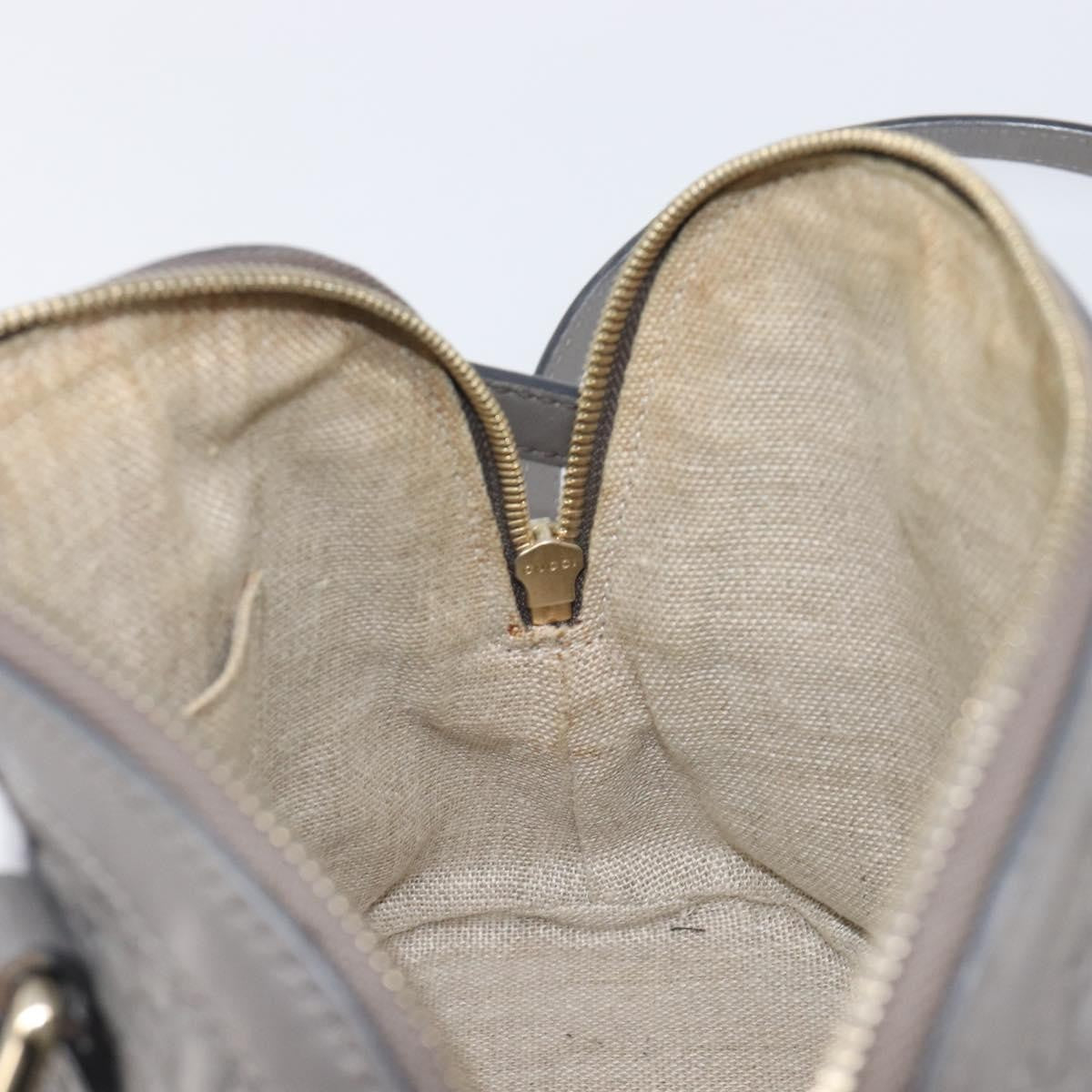 Gucci Convertible Dome Satchel Microguccissima Leather, Gray, Leather, Handbag