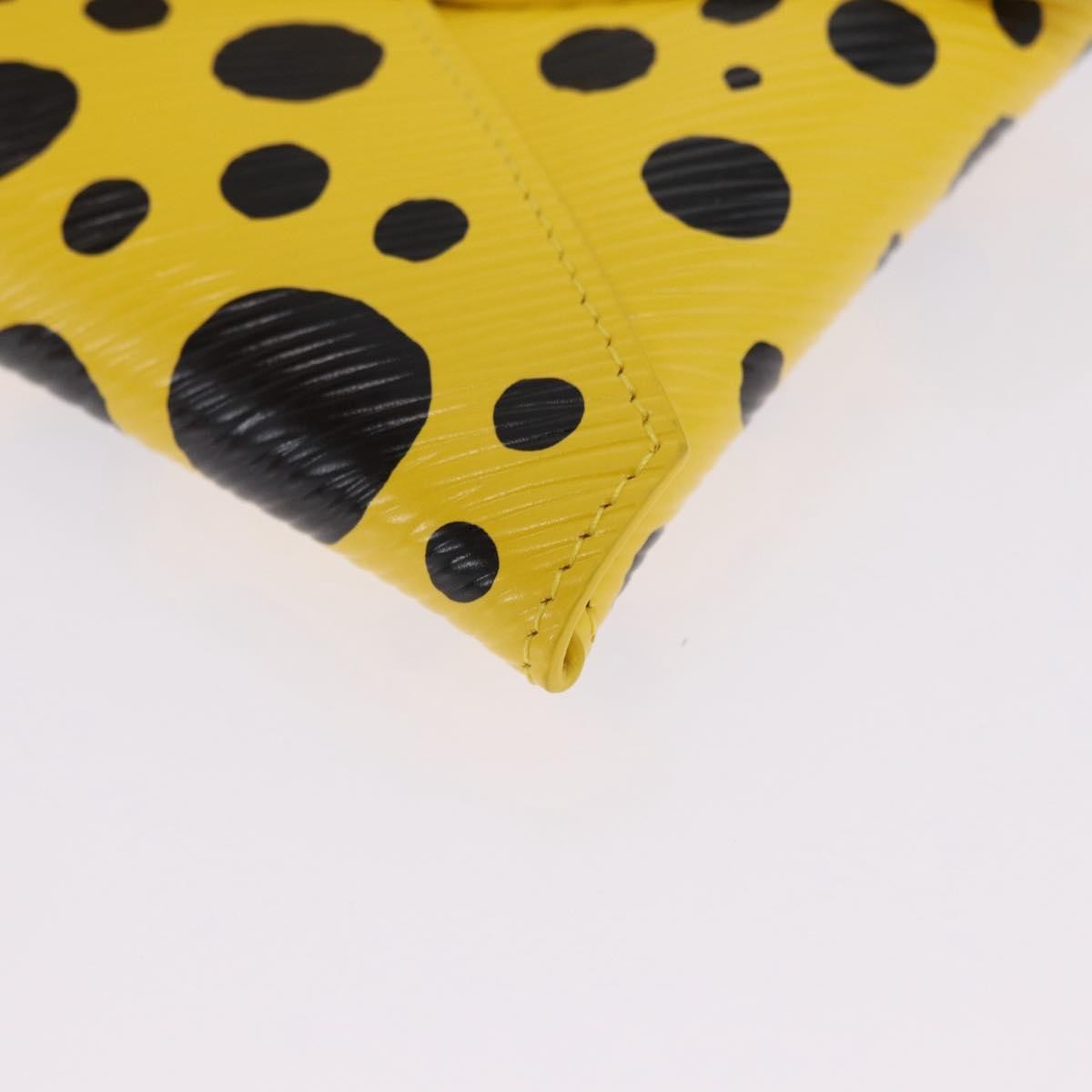 Louis Vuitton Kirigami Pochette Set Yayoi Kusama Infinity Dots Epi Leather, Black, Leather, Clutch