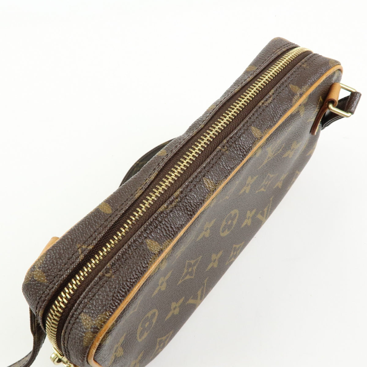 Louis Vuitton Pochette Marly Bandouliere Monogram Canvas, Brown, Canvas, Handbag