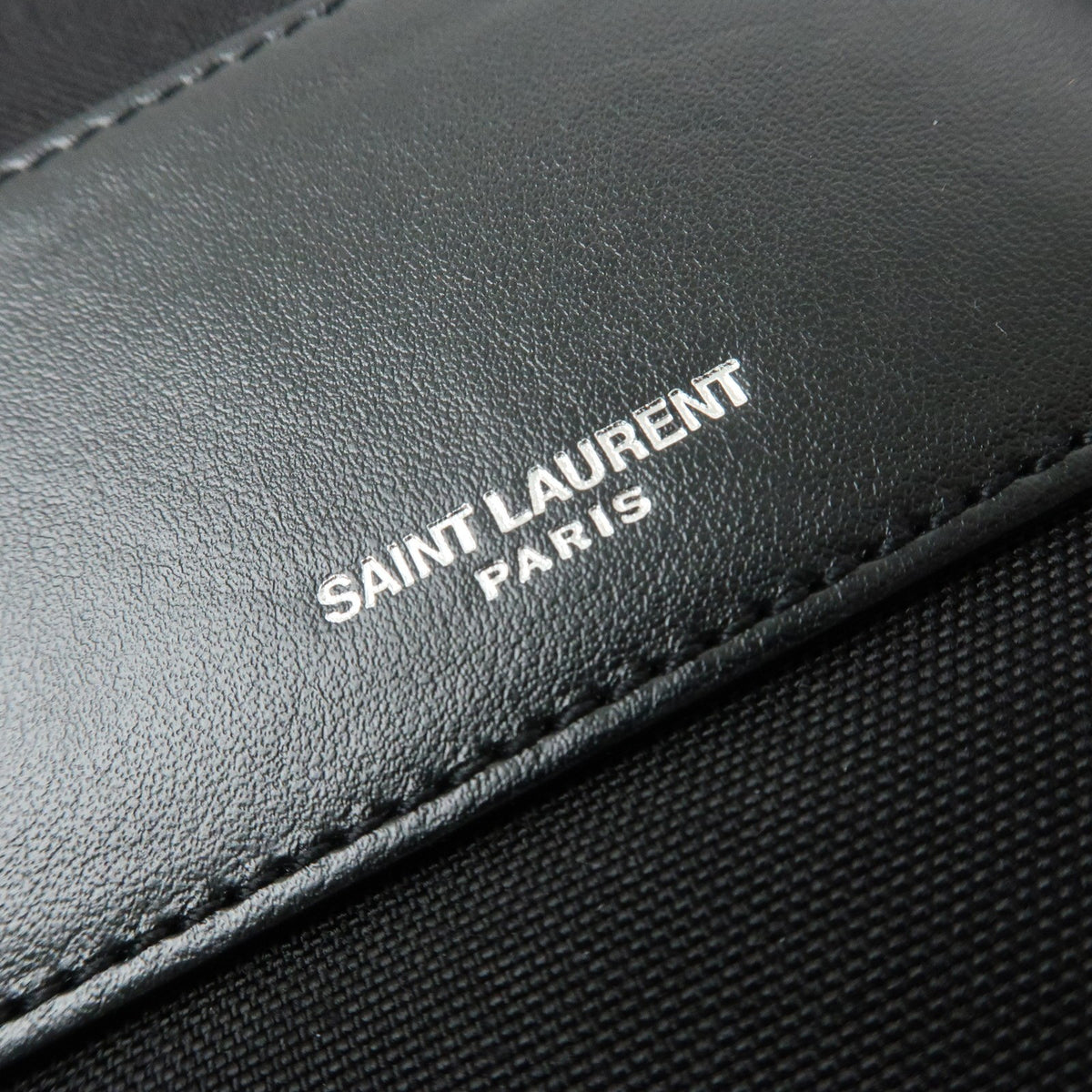 Saint Laurent City Printed Corduroy, Multicolour, Canvas, Backpack