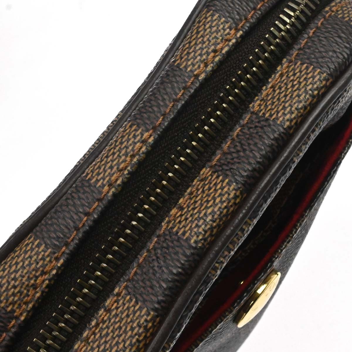 Louis Vuitton Rift Damier, Brown, Canvas, Handbag