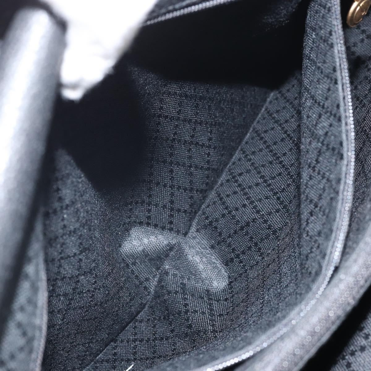 Gucci Bamboo Suede, Black, Suede, Tote Bag