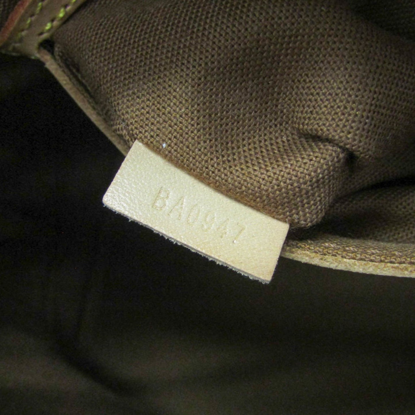 Louis Vuitton Alma Monogram, Brown, Canvas, Handbag