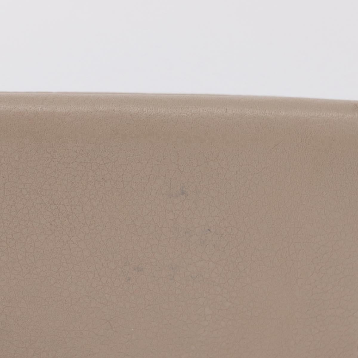 Louis Vuitton Lockmini Leather, Beige, Leather, Wallet