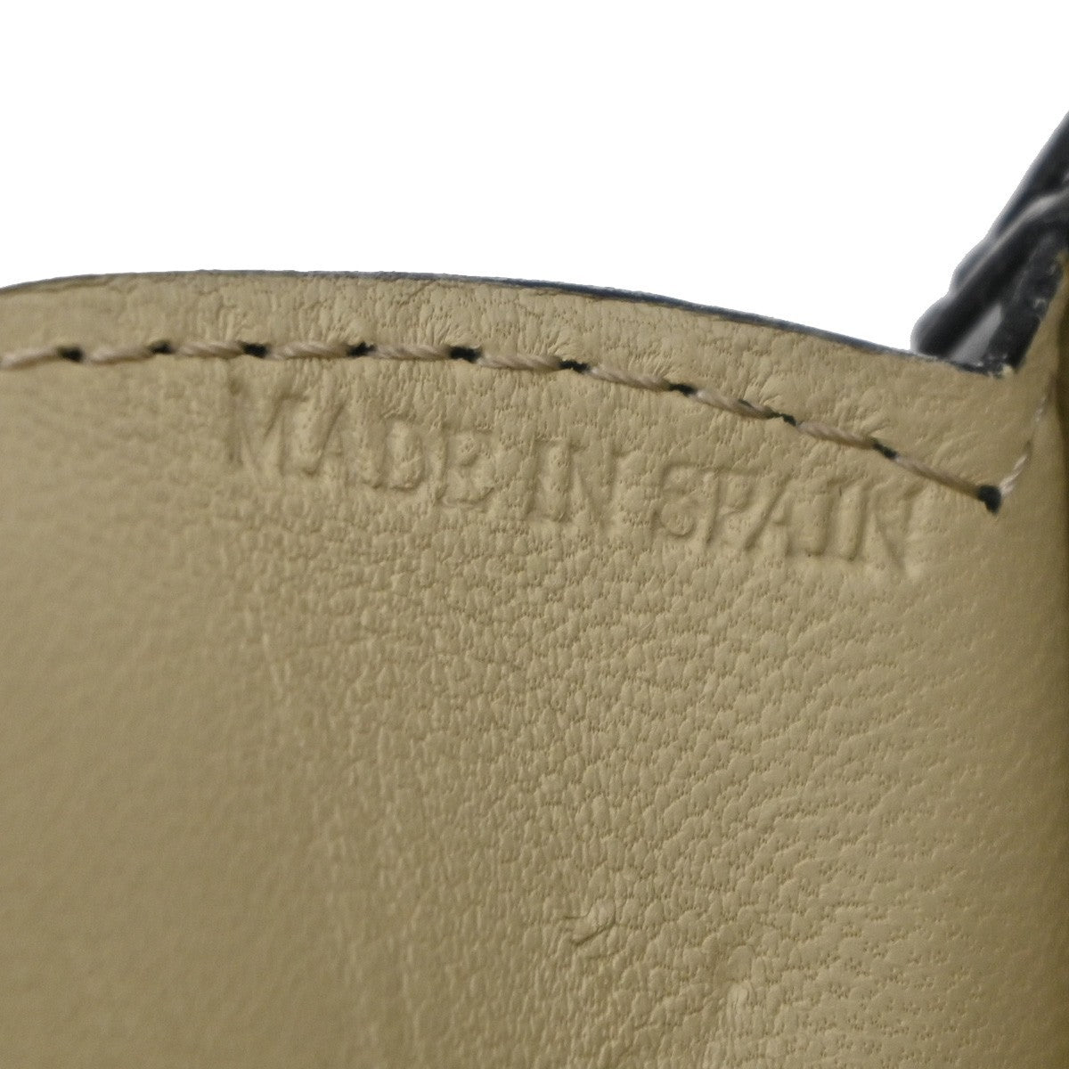 Loewe Anagram Leather, Black, Patent Leather, Tote Bag