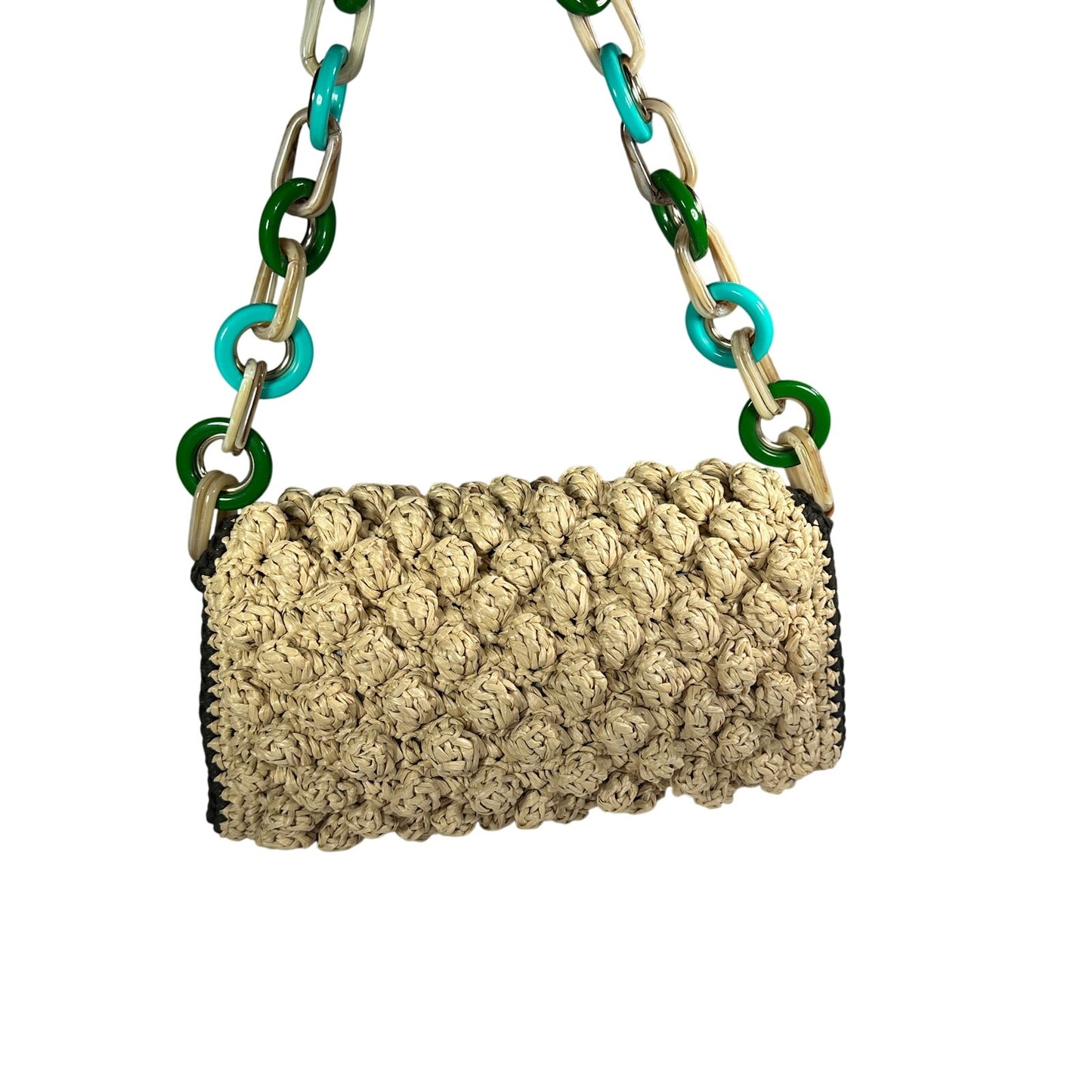 MISSONI Raffia Shoulder Bag