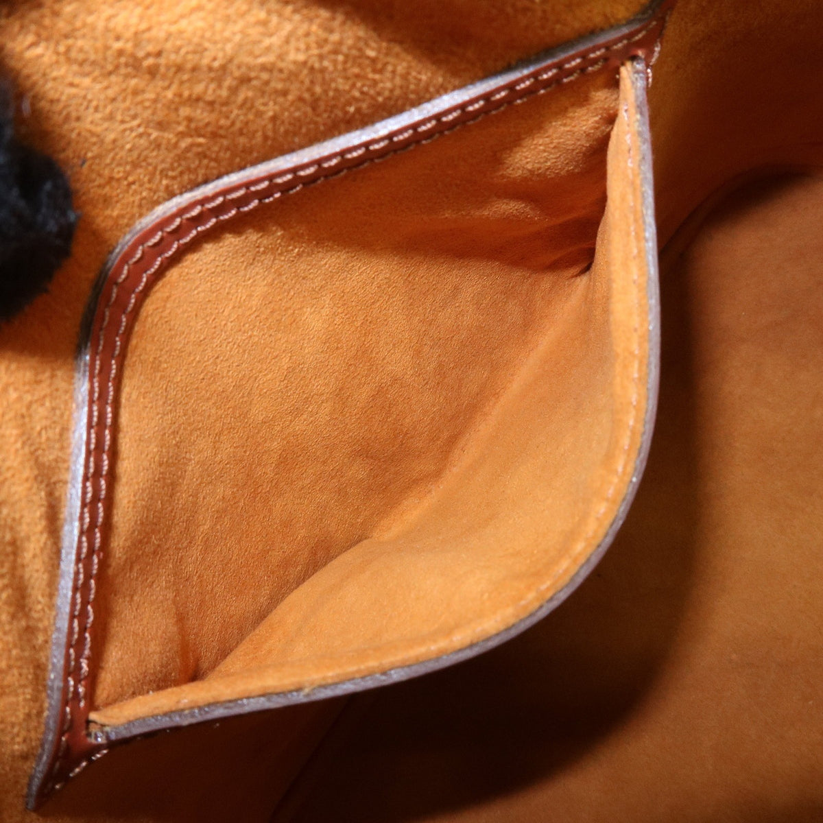 Louis Vuitton Alma Epi Leather, Brown, Leather, Handbag