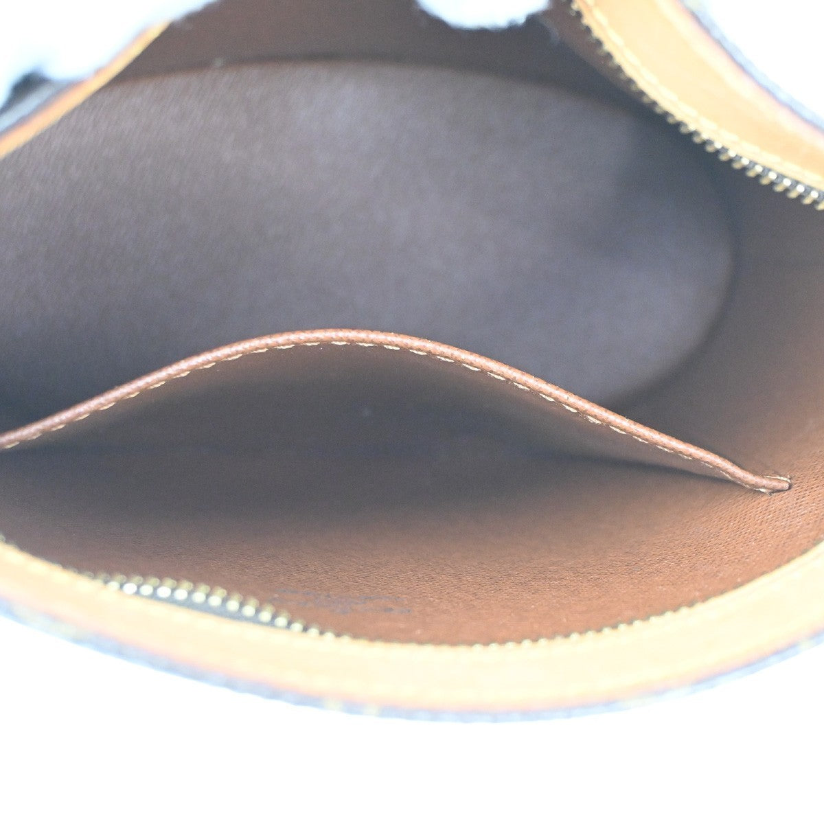 Louis Vuitton Drouot Monogram Canvas, Brown, Canvas, Shoulder Bag