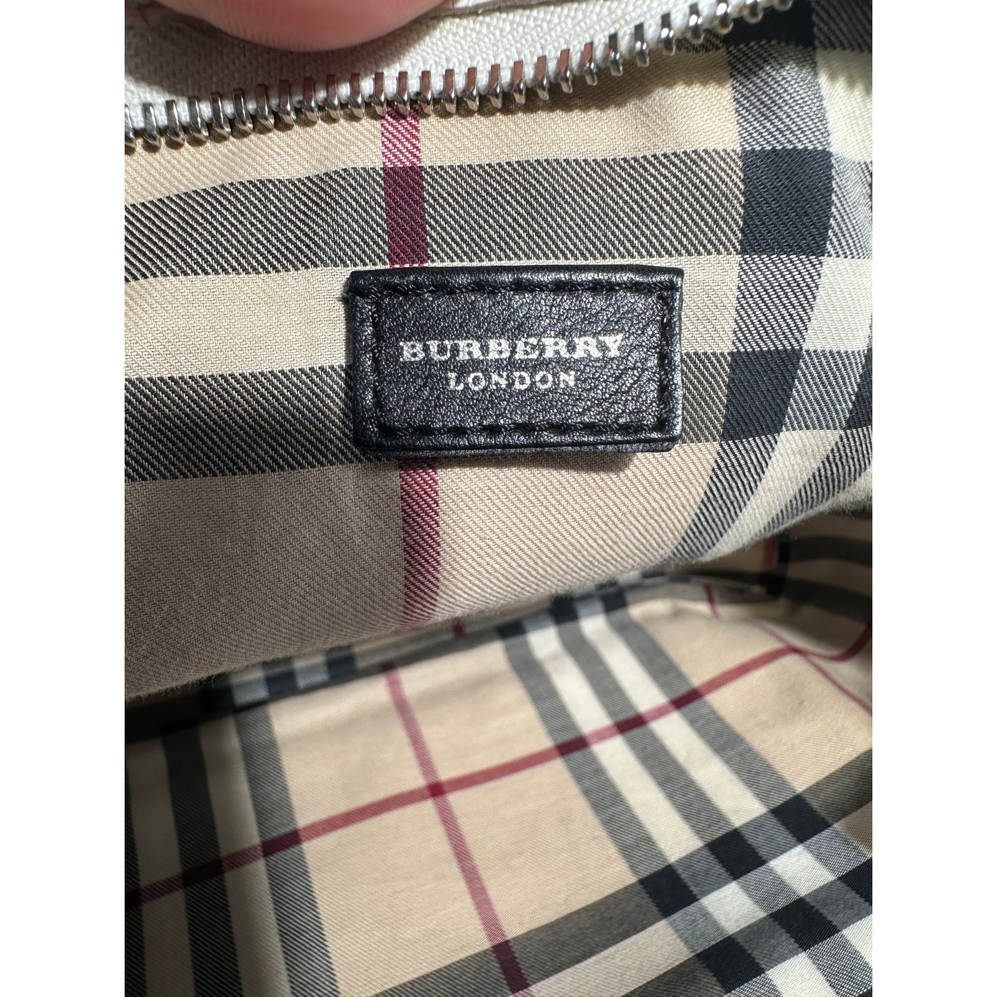 BURBERRY LONDON Leather Shoulder Bag