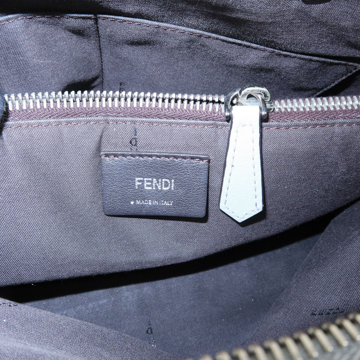 Fendi Selleria By The Way Satchel Leather, Neutral, Leather, Handbag