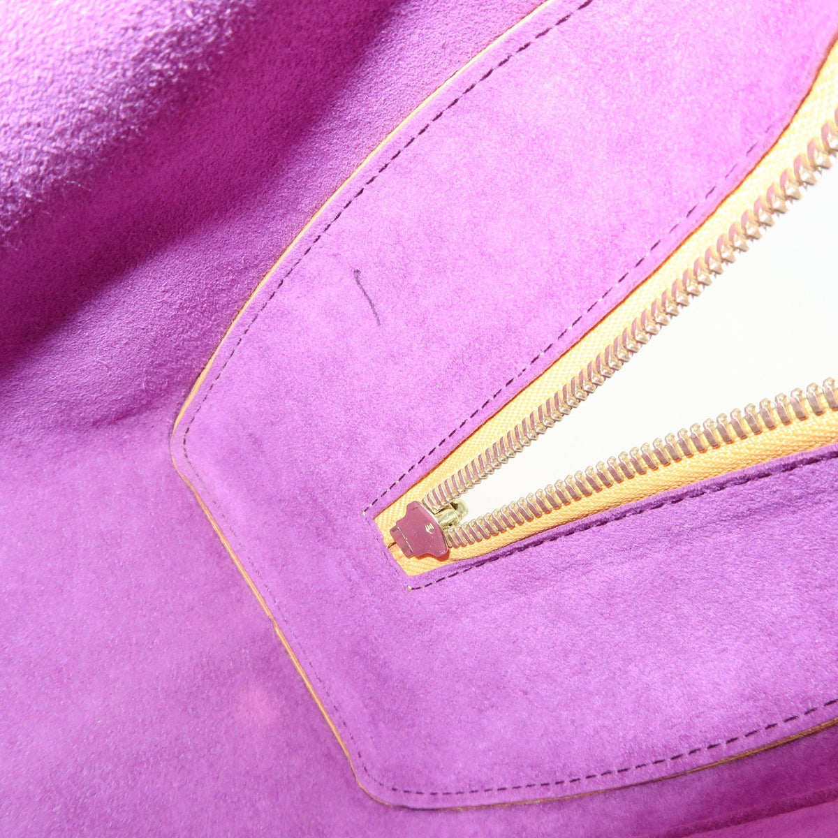 Louis Vuitton Pont Neuf Epi Leather, Yellow, Leather, Handbag