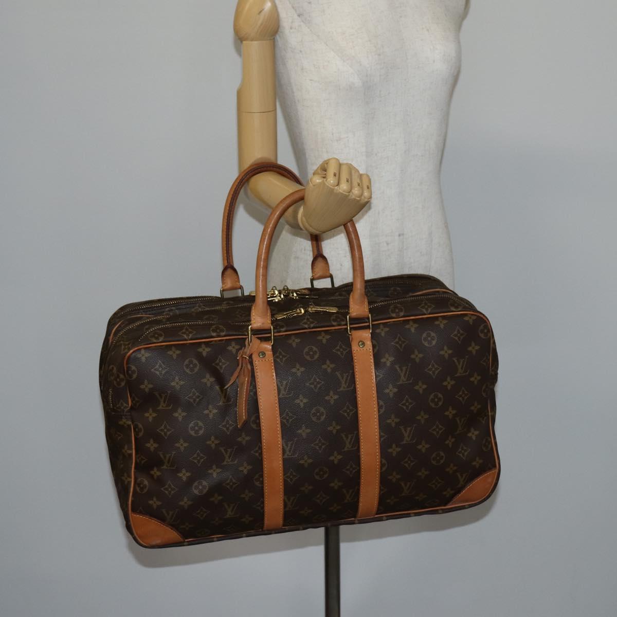 Louis Vuitton Sac Trois Poches Handbag Monogram Canvas, BROWN, CANVAS, Handbag