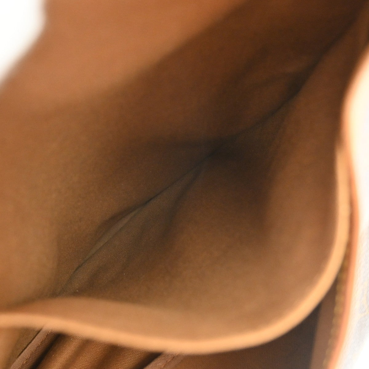 Louis Vuitton Saumur Monogram, Brown, Canvas, Shoulder Bag
