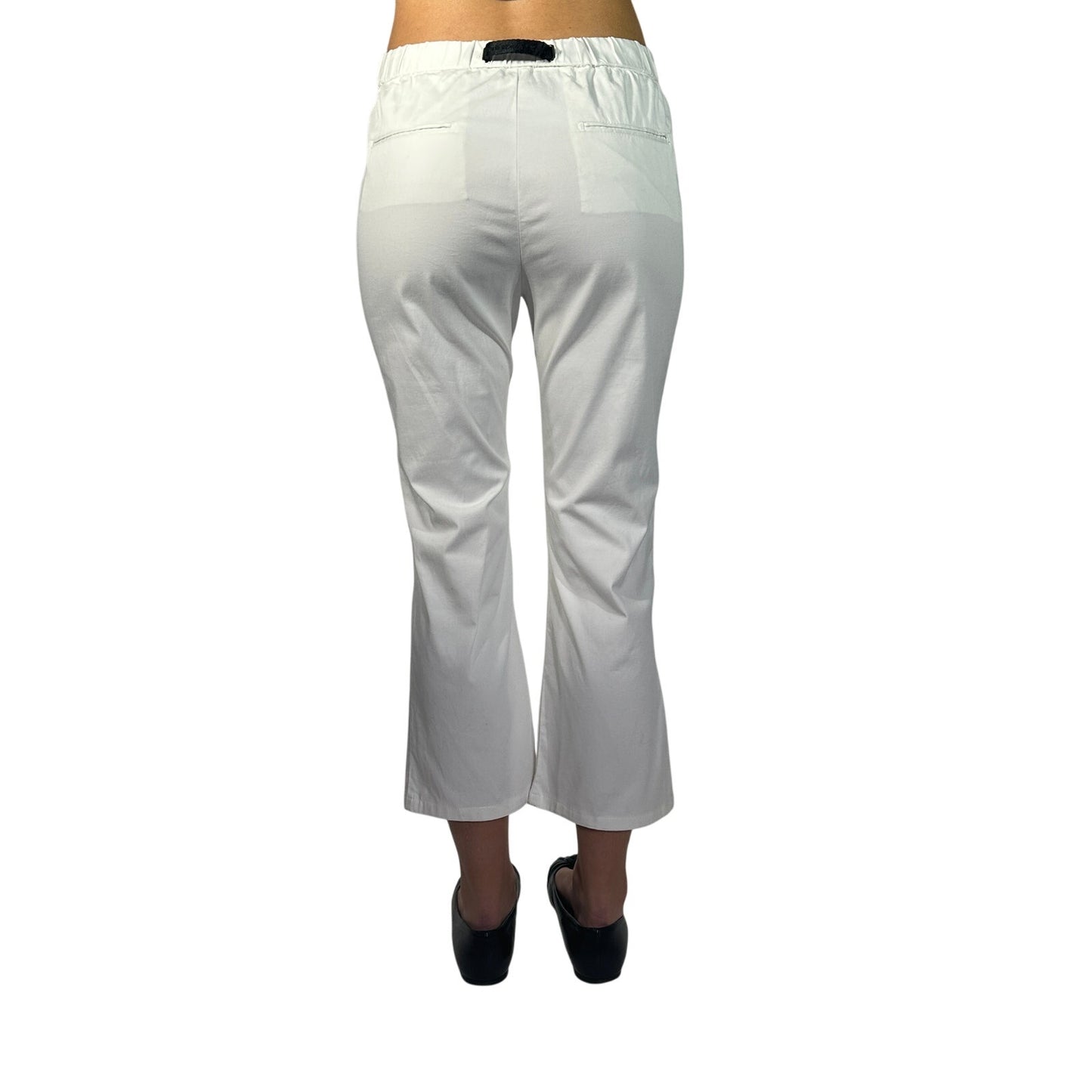 White Sand Kick Flare Pants