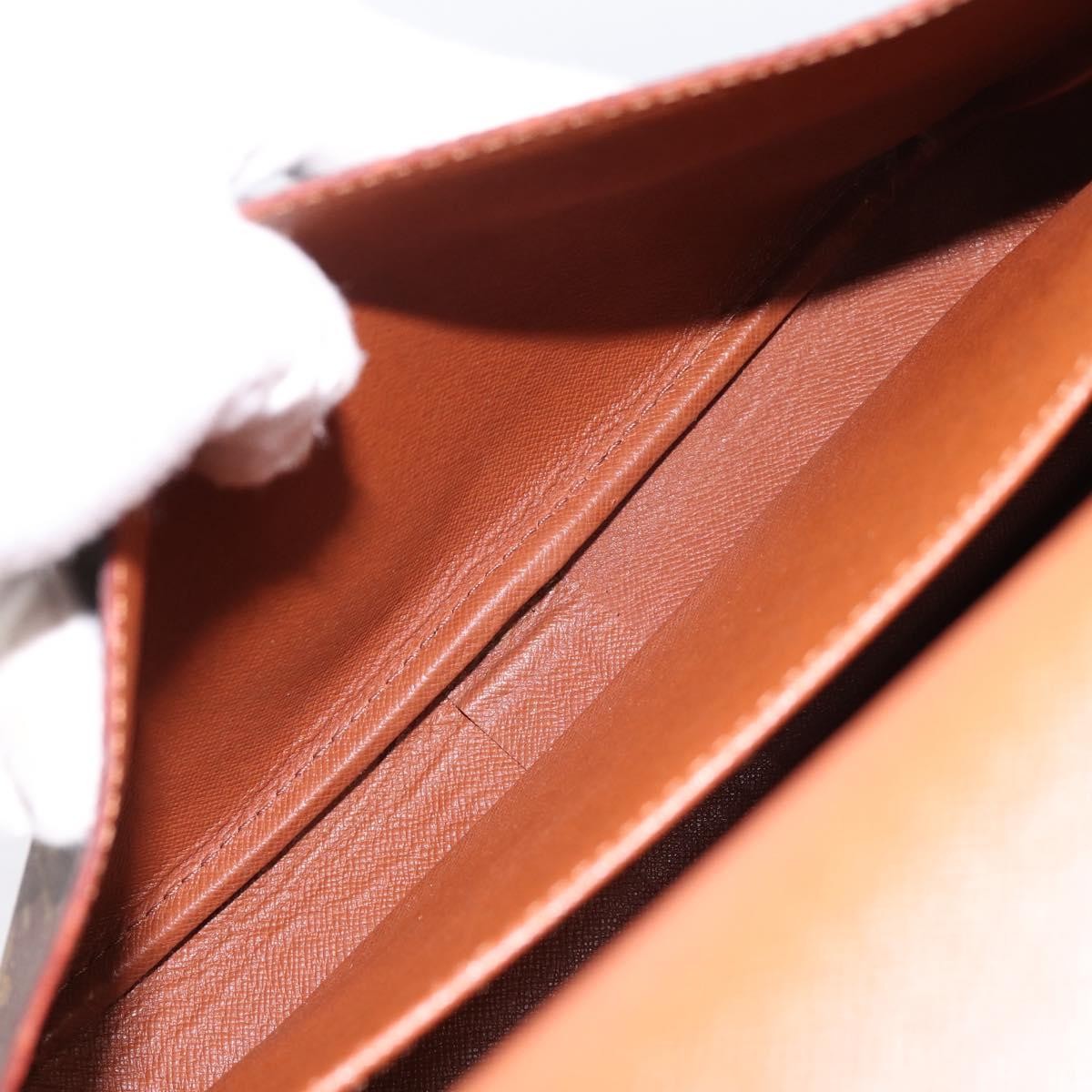 Louis Vuitton Cartouchiere Monogram, Brown, Canvas, Shoulder Bag