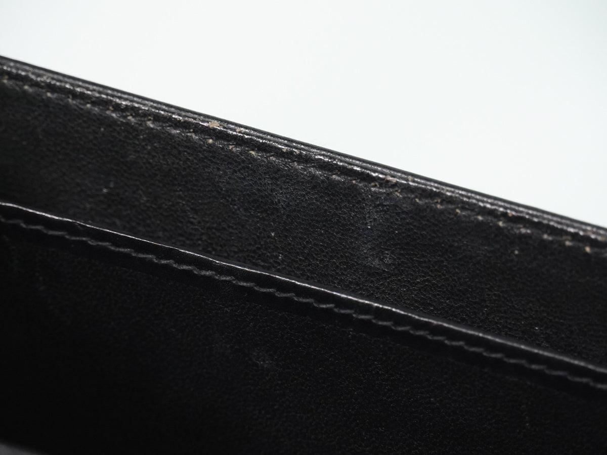 Gucci Shoulder Leather, Black, Leather, Shoulder Bag