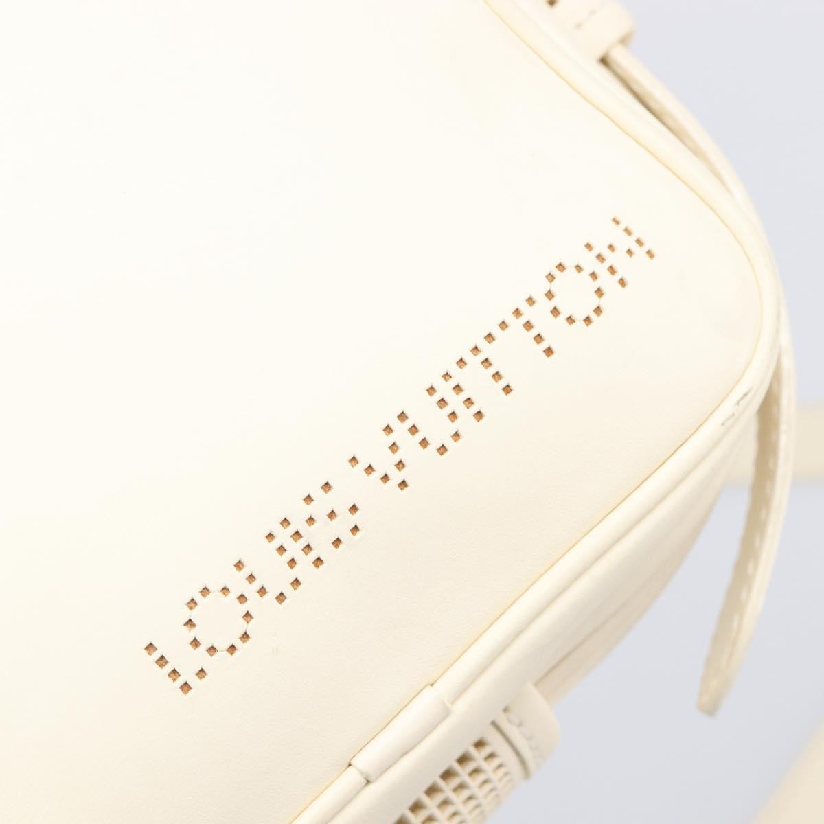 Louis Vuitton Bequia Trotter Messenger Nomade Leather, White, Leather, Shoulder Bag