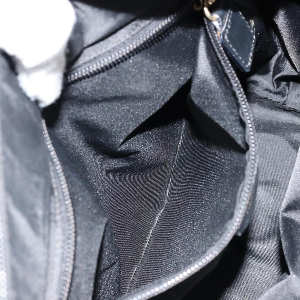 Celine Handbag Nylon, Black, Nylon, Handbag
