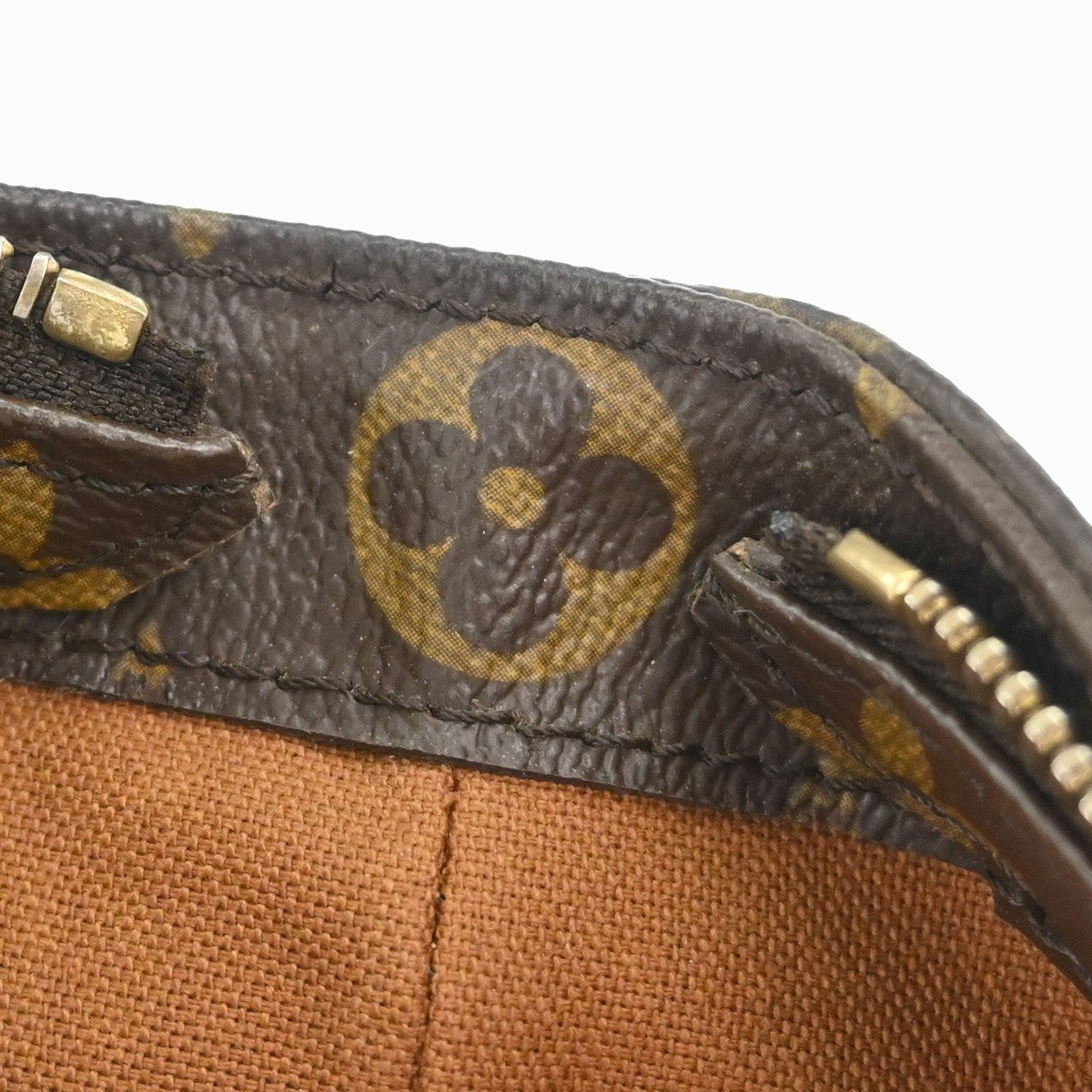 Louis Vuitton Cabas Piano Monogram Canvas, Brown, Canvas, Tote Bag