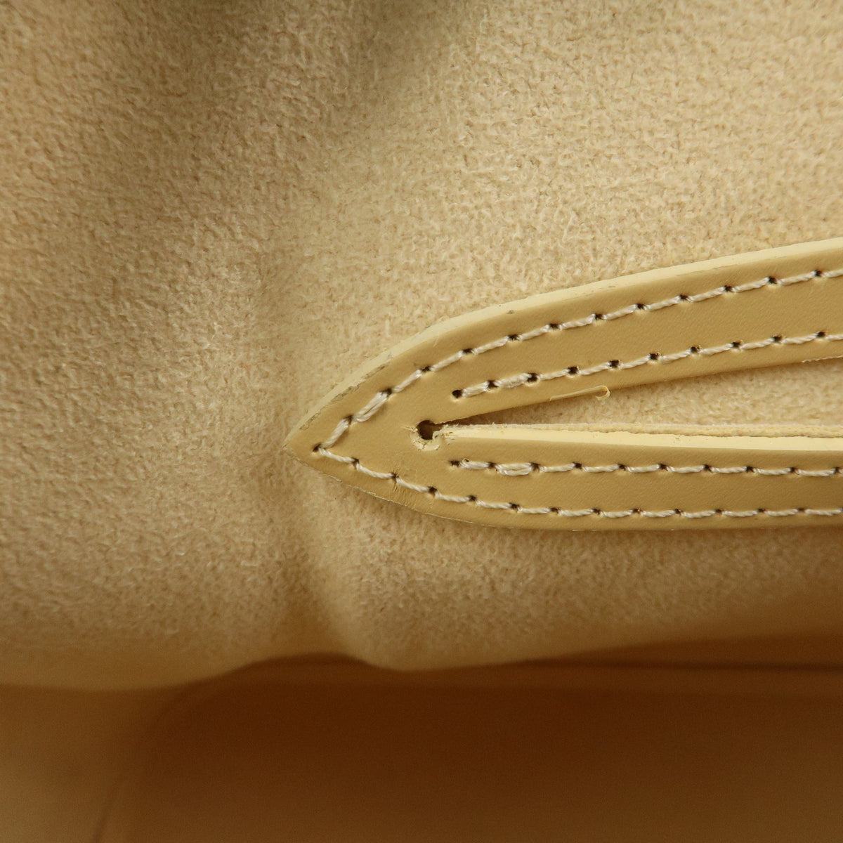 Louis Vuitton Alma Epi Leather, Yellow, Leather, Handbag