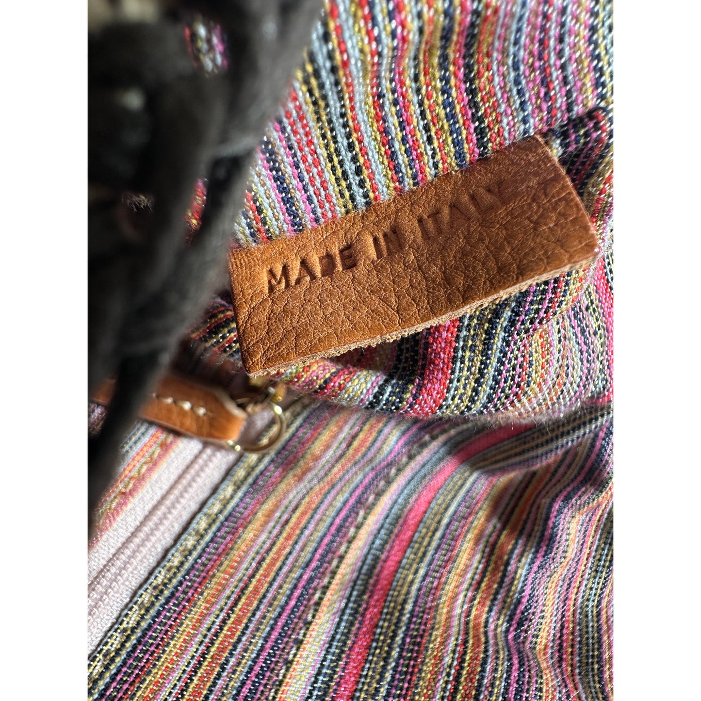 MISSONI Raffia Shoulder Bag