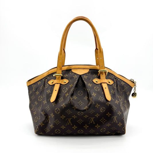 Louis Vuitton Tivoli Monogram Canvas, Brown, Canvas, Handbag