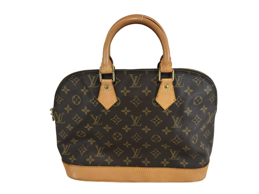 Louis Vuitton Alma Handbag Monogram Canvas, Multicolour, Canvas, Handbag