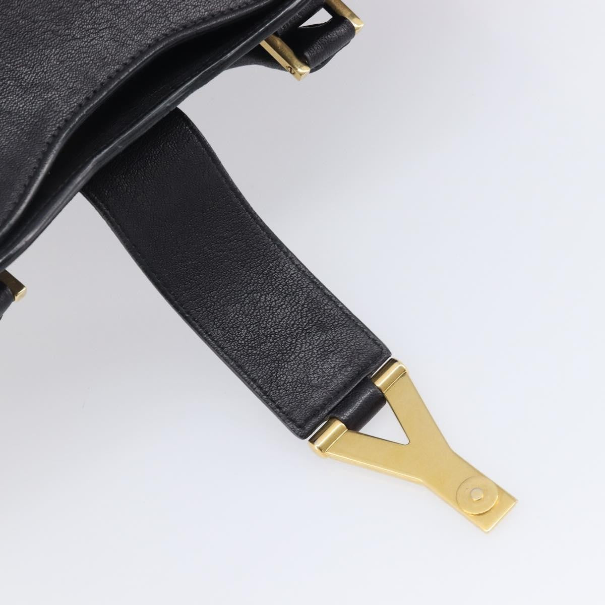 Saint Laurent Classic Y Cabas Leather, Black, Leather, Tote Bag