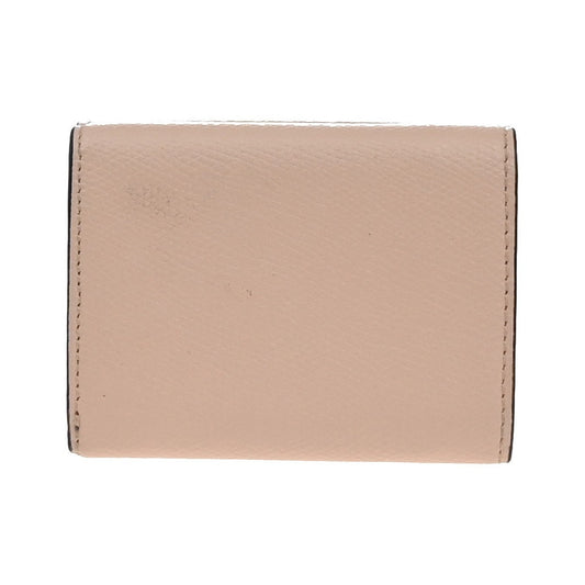 Fendi F is Fendi Trifold Leather, Pink, Leather, Card Holder