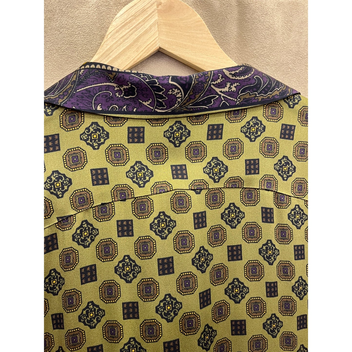 True Royal Button Up Shirt 42 IT Multicolor