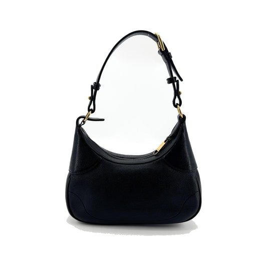 Gucci Aphrodite Leather, Black, Leather, Shoulder Bag