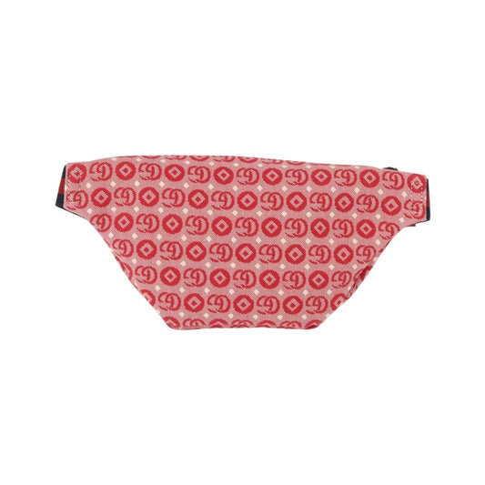 Gucci Children's Belt GG Coated Canvas, Red, Canvas, Handbag